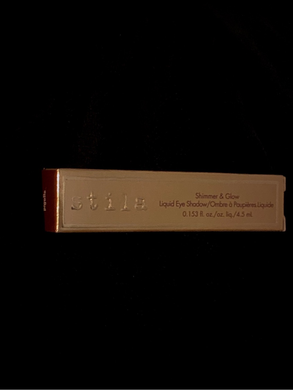 STILA SHIMMER & GLOW LIQUID EYE SHADOW - PIGALLE (METALLIC BRONZE ROSE)